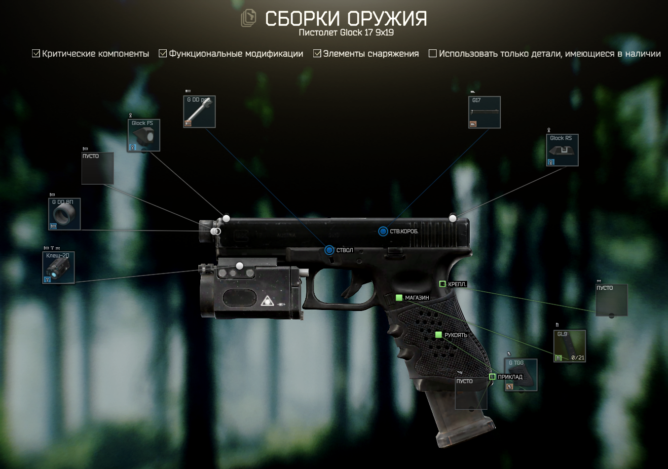 Оружейник. По старой дружбе Glock 17