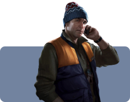 Лыжник